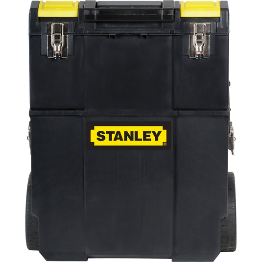 Stanley mobile work center 2-in-1 gereedschapskist (zwart geel)
