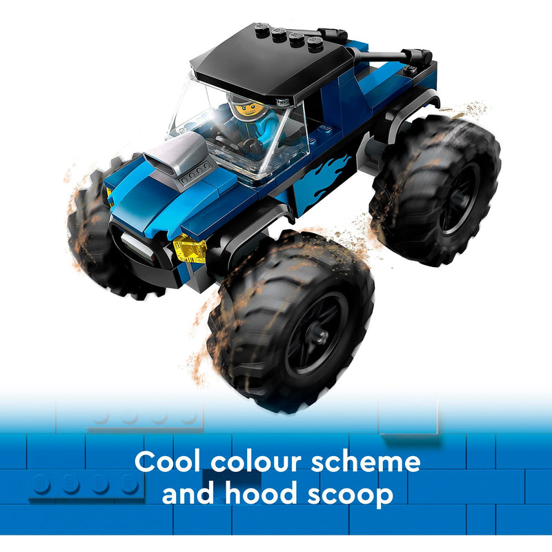 Afbeelding laden in galerijviewer, Lego city blauwe monstertruck - 60402
