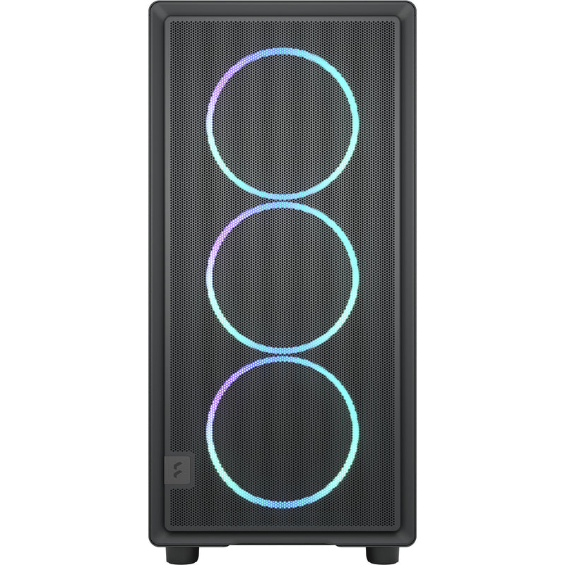 Cargue la imagen en el visor de la galería, Fractal design epoch xl tg rgb midi tower behuizing (zwart | 2x usb-a | 1x usb-c | rgb | tempered glass)
