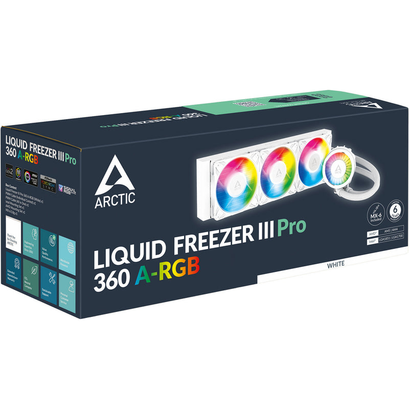Load image into Gallery viewer, Arctic liquid freezer iii pro 360 a-rgb waterkoeling (wit)
