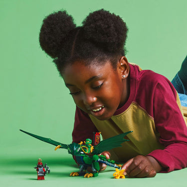 Lego ninjago 71829 lloyds groene bosdraak