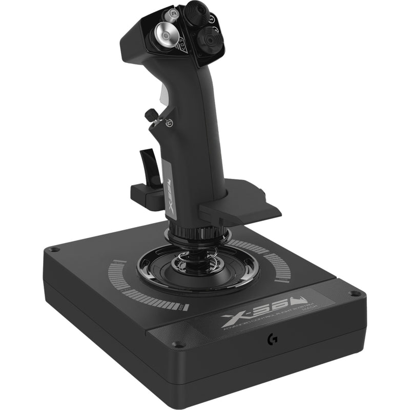 Load image into Gallery viewer, Logitech g x56 h.o.t.a.s. gaming hotas (zwart)
