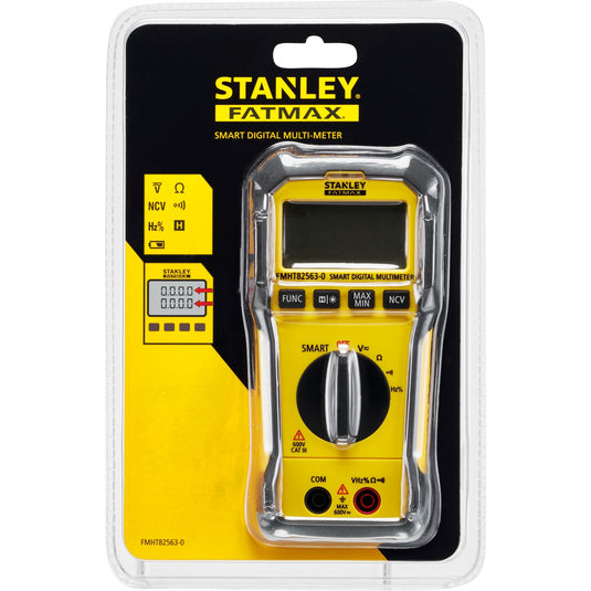 Stanley fatmax digitale multimeter smart fmht82563-0 meetapparaat (zwart geel)