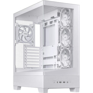 Asus a31 plus midi tower behuizing (wit | 2x usb-a | 2x usb-c | tempered glass)