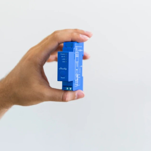 Load image into Gallery viewer, Shelly wave pro 1 relais (blauw)
