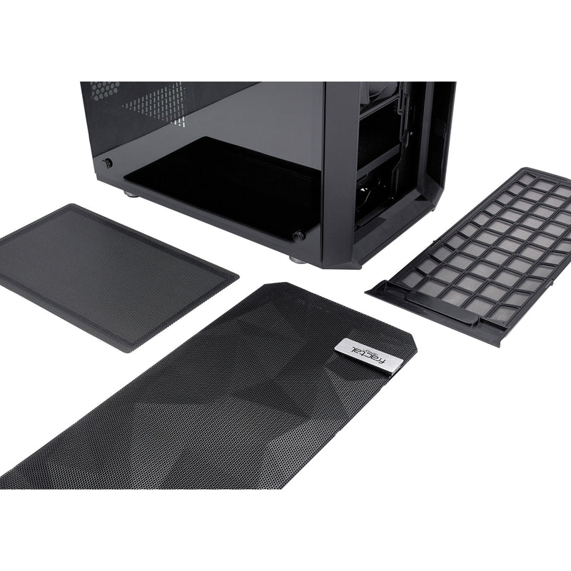 Load image into Gallery viewer, Fractal design meshify c midi tower behuizing (zwart | 2x usb-a | tempered glass)
