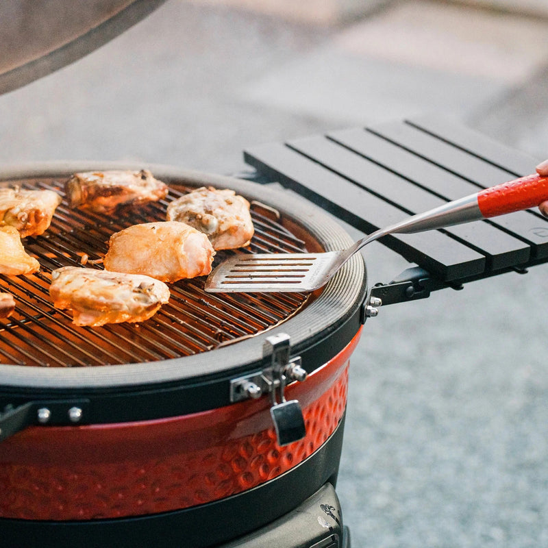 Load image into Gallery viewer, Kamado joe krafted stalen spatel (roestvrij staal rood)
