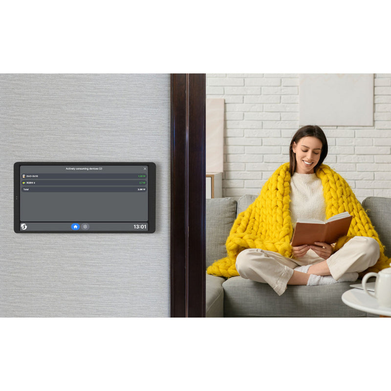 Afbeelding laden in galerijviewer, Shelly wall display x2i bedieningspaneel (zwart, touchscreen, wi-fi 6, bluetooth 5.4)
