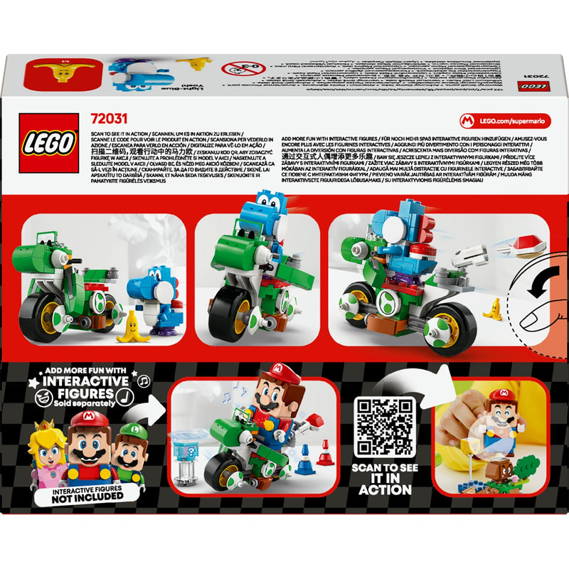 ギャラリービューアに画像をロードする, Lego super mario - mario kart - yoshi-crosser constructiespeelgoed (72031)
