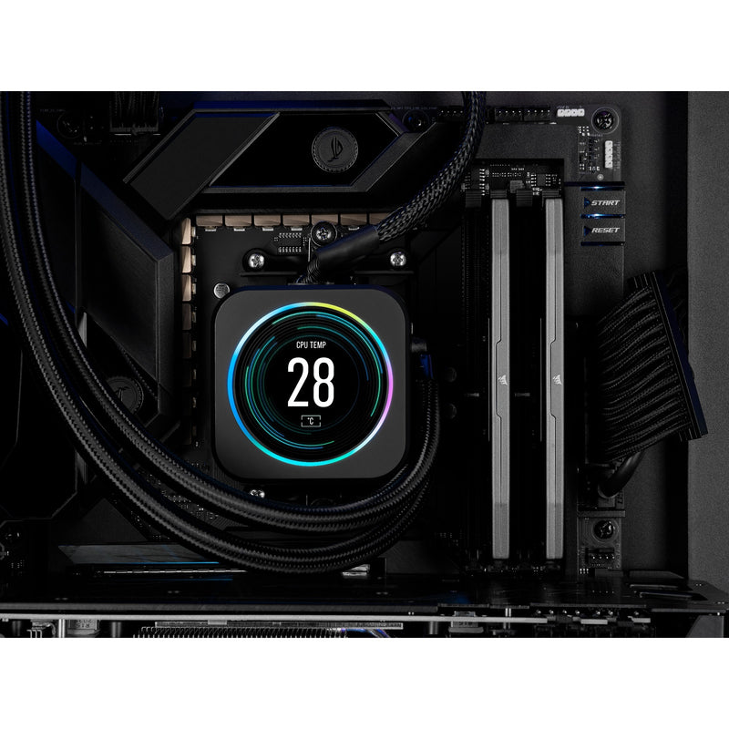 Afbeelding laden in galerijviewer, Corsair vengeance 32 gb ddr5-6000 (2x 16 gb) werkgeheugen (grijs, cmk32gx5m2b6000z30, expo)
