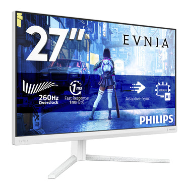Philips evnia 27m2n5201p 27 gaming monitor (wit, 2x hdmi, 1x displayport, 260 hz (oc))