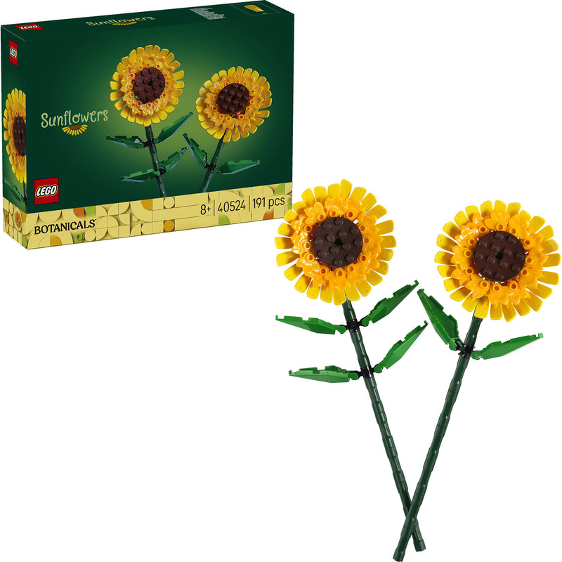 Load image into Gallery viewer, Lego icons 40524 botanical flowers sunflowers
