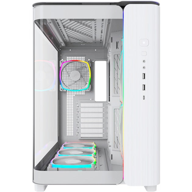 ギャラリービューアに画像をロードする, Montech king 95 pro midi tower behuizing (wit | 2x usb-a | 1x usb-c | rgb | tempered glass)

