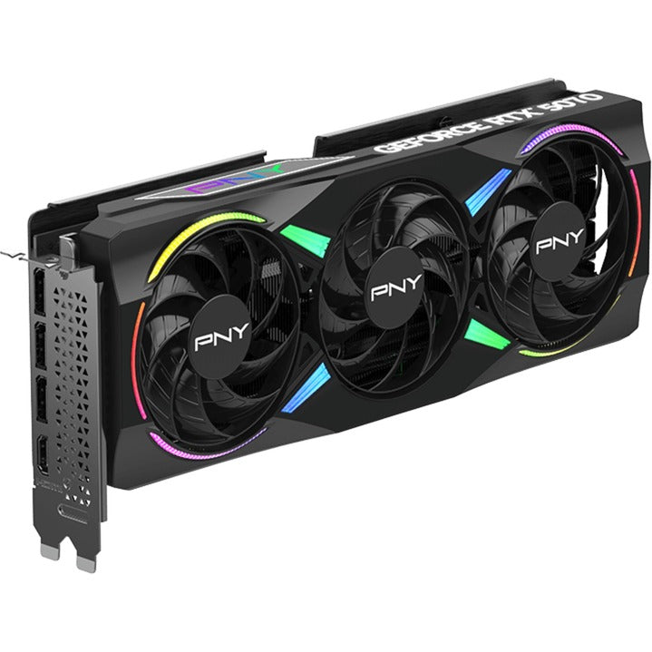 Chargez l'image dans la visionneuse de la galerie, Pny geforce rtx 5070 argb oc grafische kaart (dlss 4, 3x displayport, 1x hdmi 2.1)
