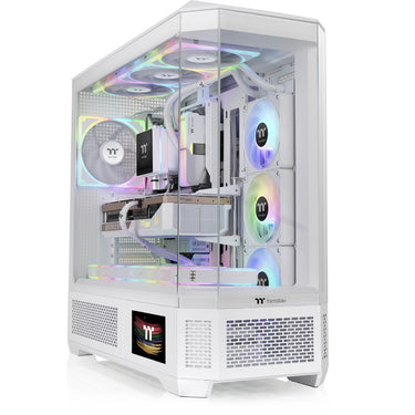 Thermaltake view 600 tg snow big tower behuizing (wit | 2x usb-a | 1x usb-c | tempered glass)