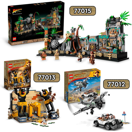 Lego indiana jones - ontsnapping uit de verborgen tombe constructiespeelgoed (77013)
