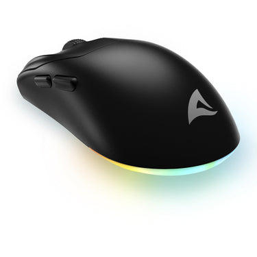 Sharkoon sgm25w gaming muis (zwart, 12.000 dpi, rgb leds)