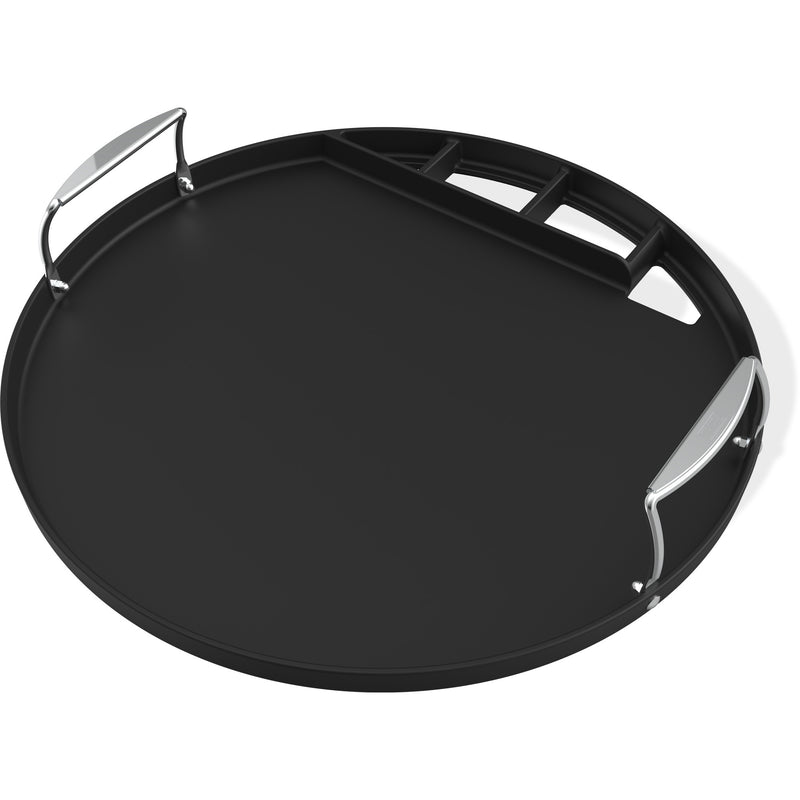 Load image into Gallery viewer, Weber full-size plancha - voor houtskoolbarbecues 57 cm grillplaat (zwart)
