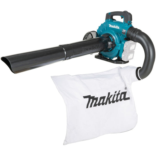 Makita accu bladzuiger bladblazer dub363zv 2x18v (blauw zwart, accu niet inbegrepen)