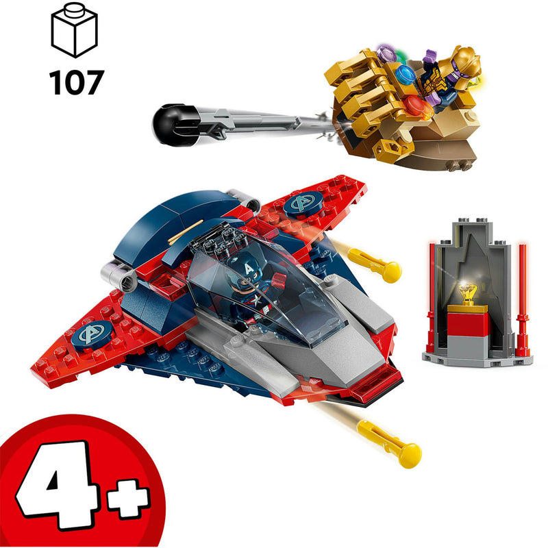 Load image into Gallery viewer, Lego super heroes marvel 76319 captain america vs. thanos
