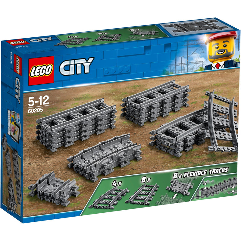 Afbeelding laden in galerijviewer, Lego city treinrails 60205
