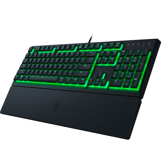 Razer ornata v3 x low profile rgb gaming toetsenbord (zwart, us lay-out (qwerty), membraan, 100%)