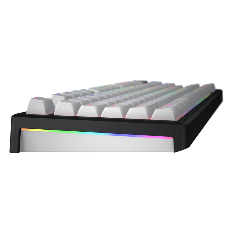 Chargez l'image dans la visionneuse de la galerie, Hator skyfall wireless rgb mechanisch gaming toetsenbord (zwart, us lay-out (qwerty), hator aurum lemon, 80% (tkl), rgb, double shot abs, hot-swap, 2.4ghz | bluetooth | usb-c)
