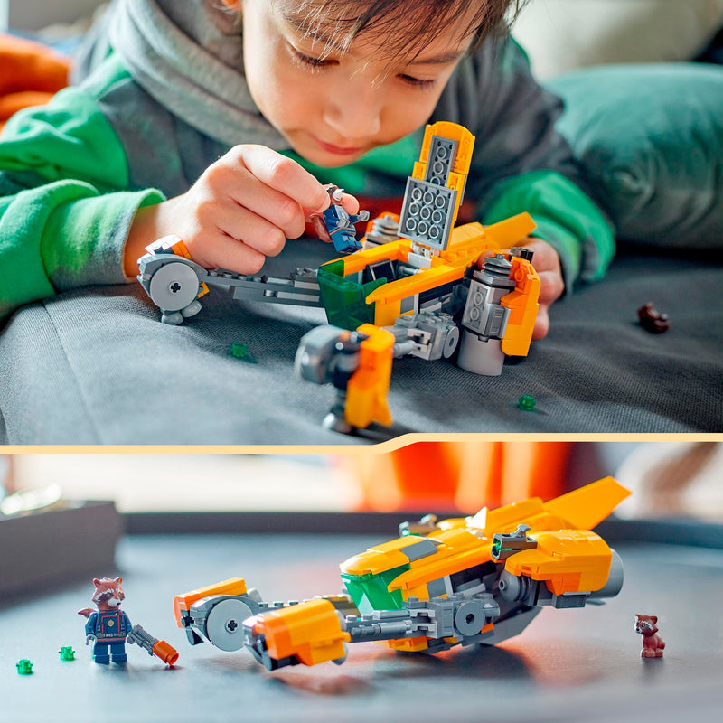 Afbeelding laden in galerijviewer, Lego marvel - het schip van baby rocket constructiespeelgoed (76254)
