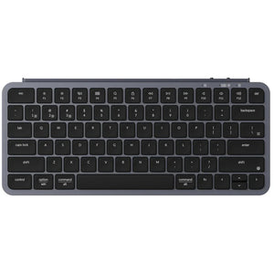 Keychron b1 pro-k1 toetsenbord (grijs, us-international lay-out (qwerty), scissor switches, 75%, abs keycaps, 2.4ghz | bluetooth 5.2 | usb-c)