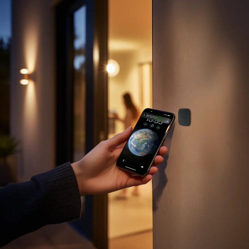 Cargue la imagen en el visor de la galería, Aqara smart lock u200 lite kit elektronisch deurslot (zwart, matter via thread, bluetooth 5.1, nfc)
