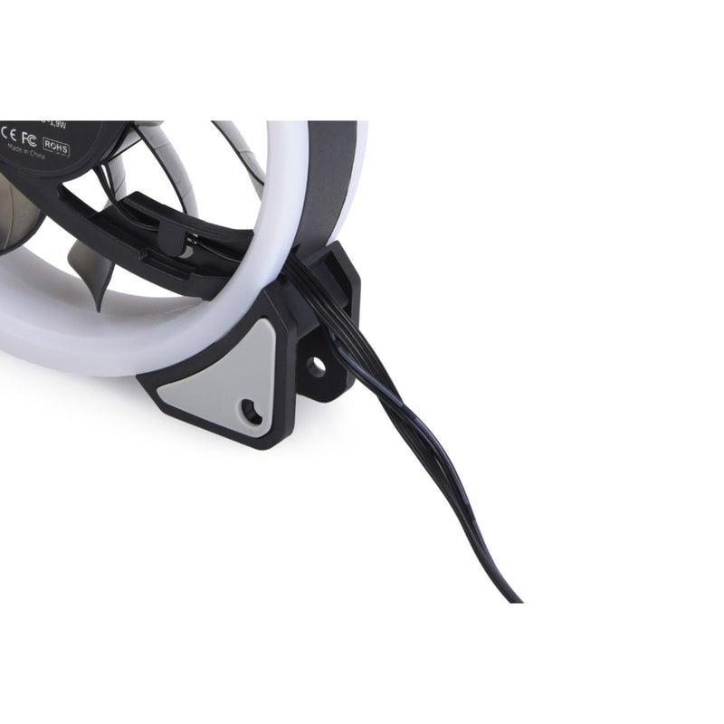Load image into Gallery viewer, Alphacool eiszyklon aurora lux digital rgb case fans (3 stuks, 120 x 120 x 25 mm, 3-pins fan-connector)
