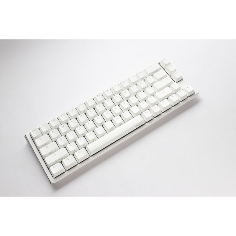 Load image into Gallery viewer, Ducky one 3 classic pure white sf, toetsenbord (wit, us lay-out, cherry mx brown, rgb led, double-shot pbt, hot-swappable, quack mechanics, 65%)
