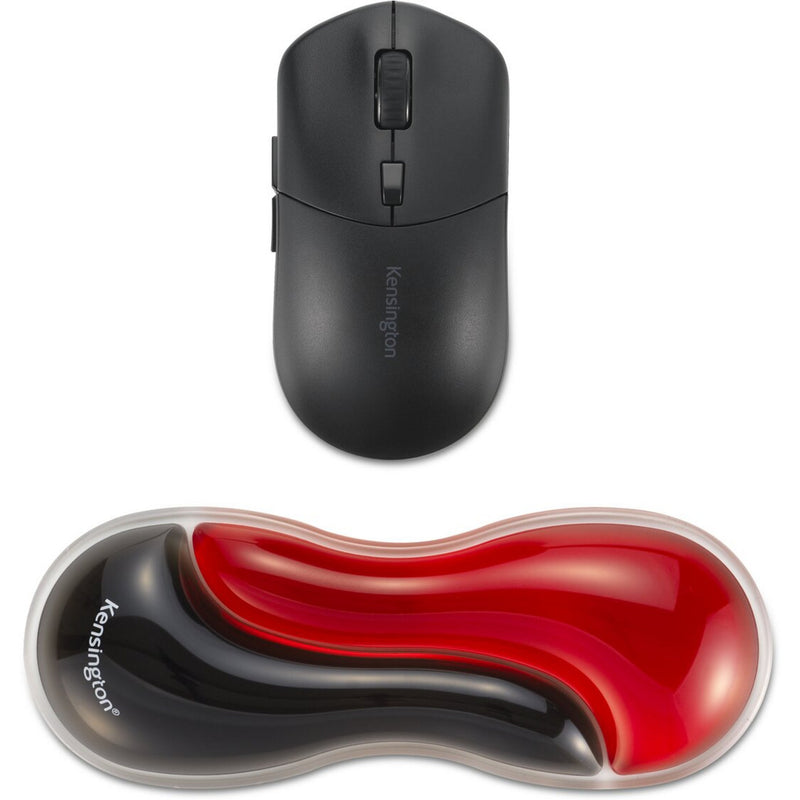 ギャラリービューアに画像をロードする, Kensington slim duo gel mouse trackball wrist rest polssteun (rood zwart)
