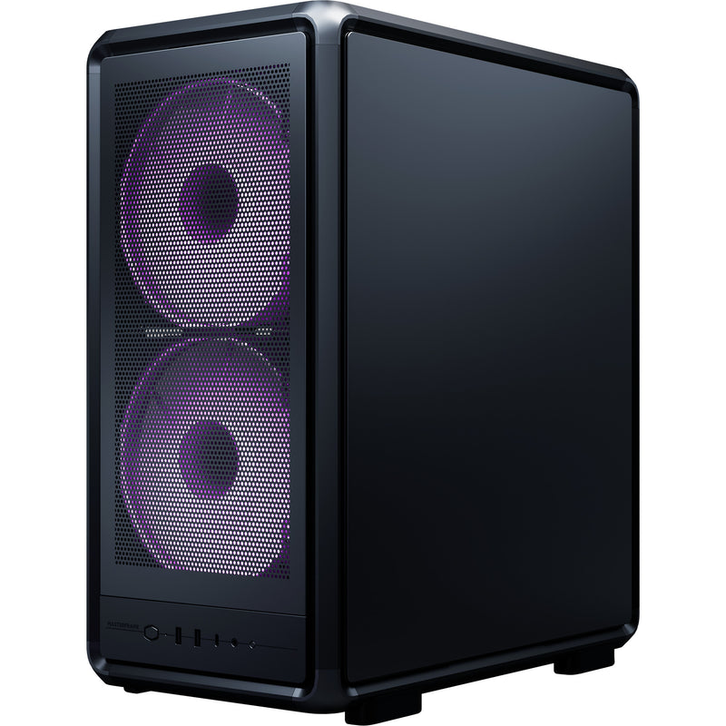 Load image into Gallery viewer, Cooler master masterframe 500 mesh argb midi tower behuizing (zwart | 2x usb-a | 1x usb-c | rgb | tempered glass)
