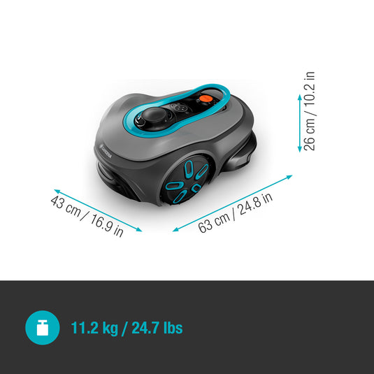 Gardena smart sileno free 800 robotmaaier