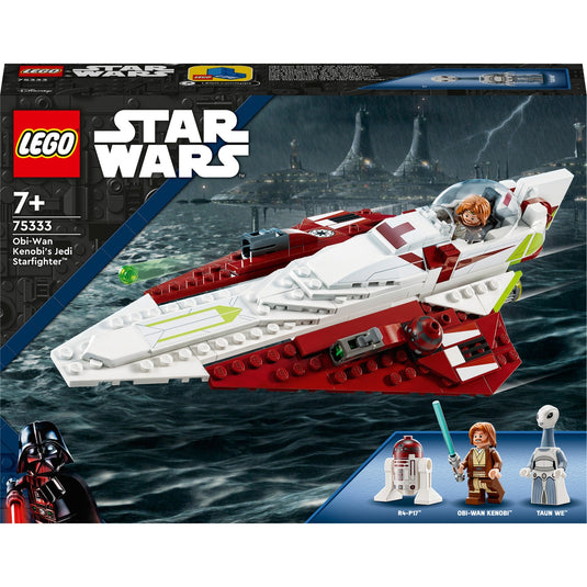 Lego star wars 75333 de jedi starfighter obi-wan kenobi
