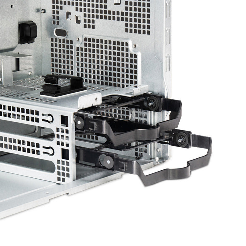 Load image into Gallery viewer, Chieftec uni bs-20b-op mini tower behuizing (zwart | 3x usb-a | 1x usb-c)
