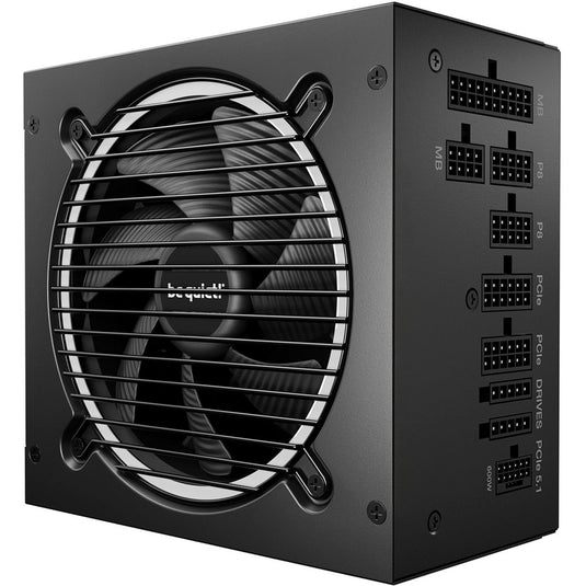 Be quiet! pure power 13 m modulaire 1000 watt voeding (zwart, 1x 12v-2x6, 4x pcie)