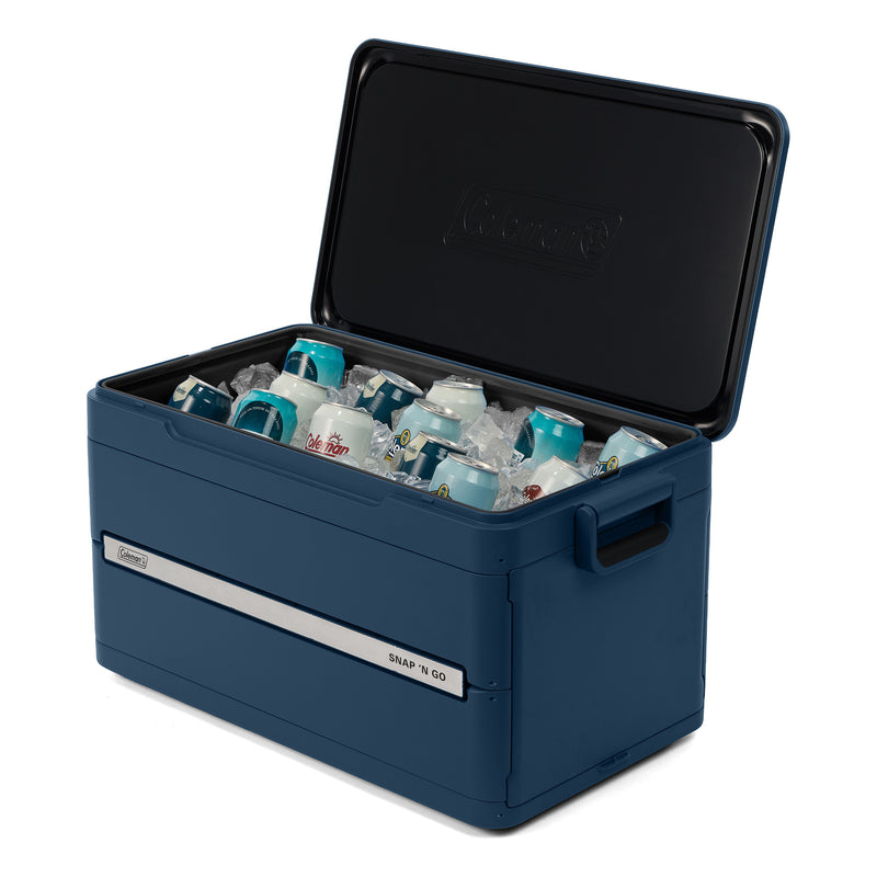 Load image into Gallery viewer, Coleman snap ‘n go 55qt koelbox (donkerblauw, 52 liter)

