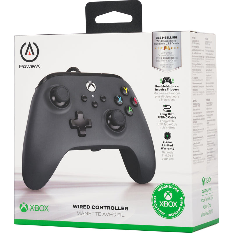 Chargez l'image dans la visionneuse de la galerie, Powera bedrade controller voor xbox series x|s (zwart, xbox series x|s, xbox one, pc)
