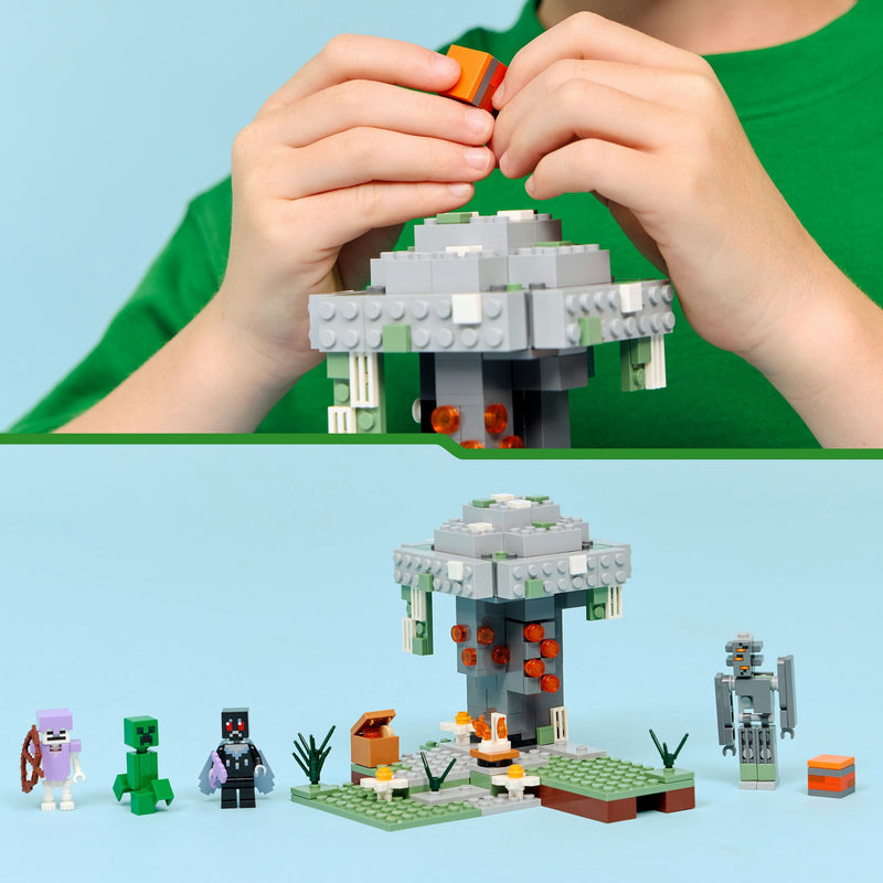 ギャラリービューアに画像をロードする, Lego minecraft 21586 de bleke tuin
