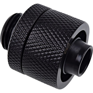 Alphacool eiszapfen 16 10mm compression fitting verbinding (zwart)