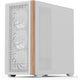 Aerocool b301a mini tower behuizing (wit | 1x usb-a | 1x usb-c | rgb)