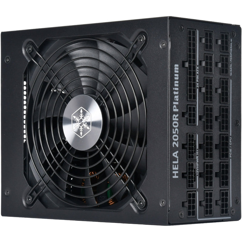 Load image into Gallery viewer, Silverstone hela 2050r platinum, modulaire 2050 watt voeding (zwart, 14x pcie)
