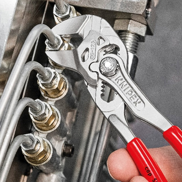 ギャラリービューアに画像をロードする, Knipex mini-sleuteltang | tang en schroefsleutel in één gereedschap | 23 mm - 7 8 - 8603125
