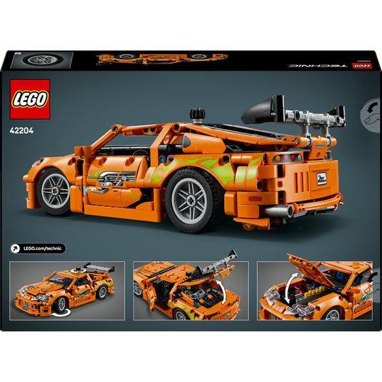 Lego technic - fast and furious toyota supra mk4 constructiespeelgoed (42204)