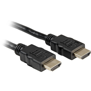 Sharkoon high speed hdmi kabel met ethernet (zwart, 3 meter, 4k, verguld)