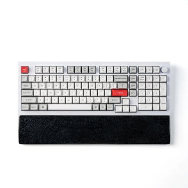 Keychron q12 q5 pro q5 max q5 he l3 resin palm rest polssteun (zwart)