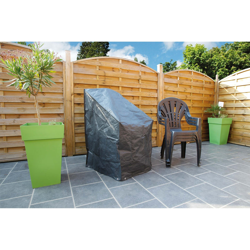 Load image into Gallery viewer, Nature tuinmeubelafdekhoes voor gestapelde stoelen afdekking (grijs, 6030606)
