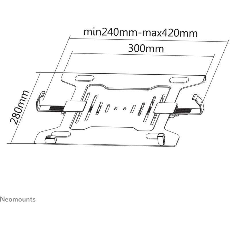 Load image into Gallery viewer, Neomounts notebook-v200 laptop- en smartphonehouder standaard
